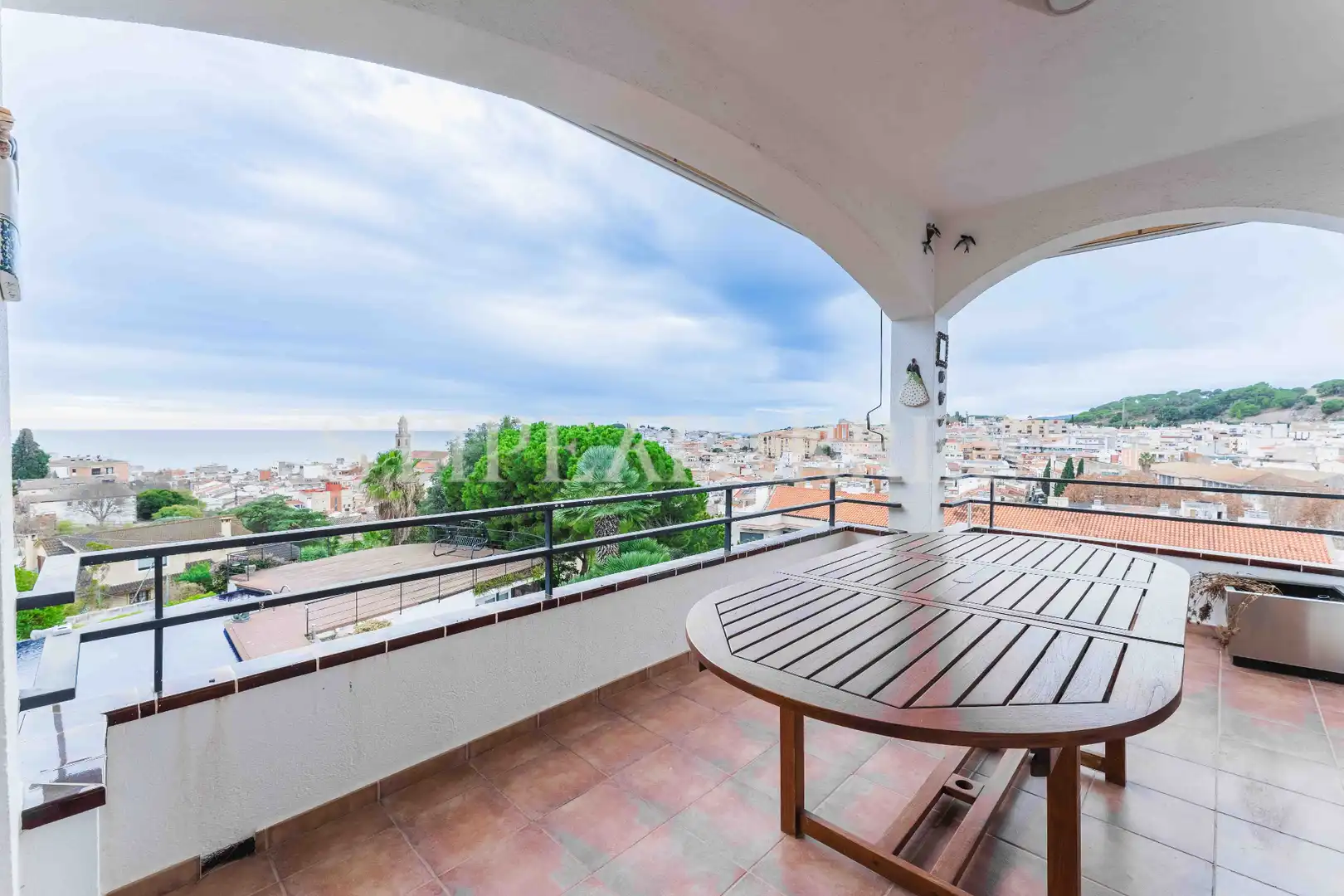 Terraza de Casa o chalet en venta en Canet de Mar con Aire acondicionado, Calefacción y Jardín privado