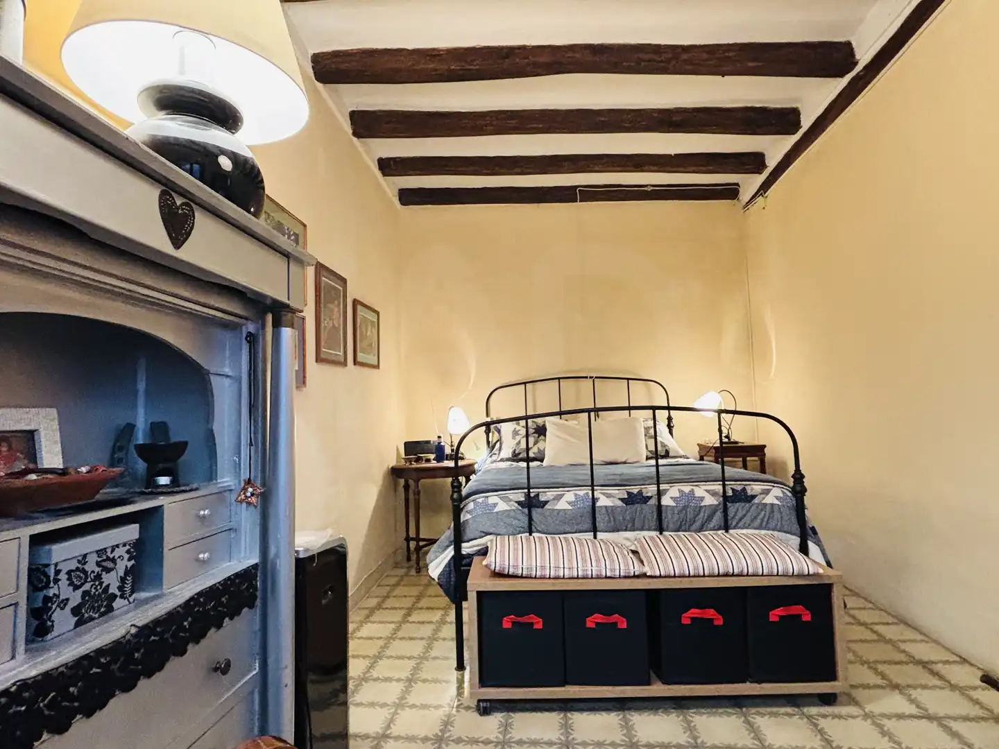Dormitori de Casa adosada en venda en Torrefeta i Florejacs amb Calefacció i Terrassa