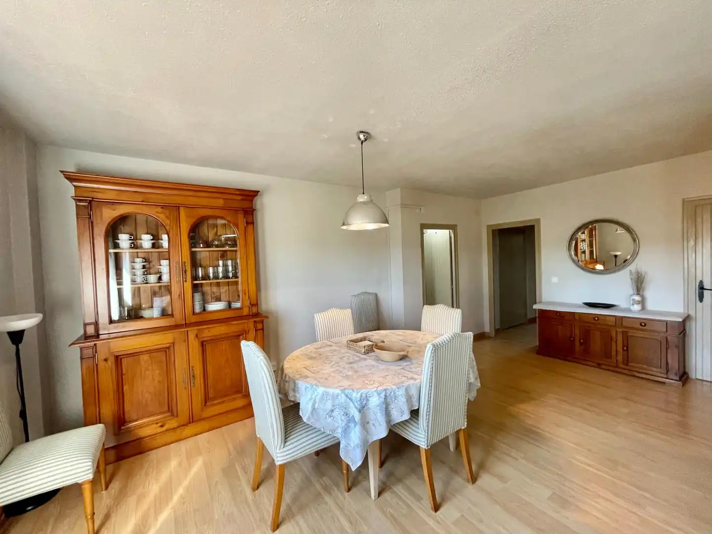 Dining room of Flat for rent in Alcalá de la Selva  with Heating, Terrace and Storage room
