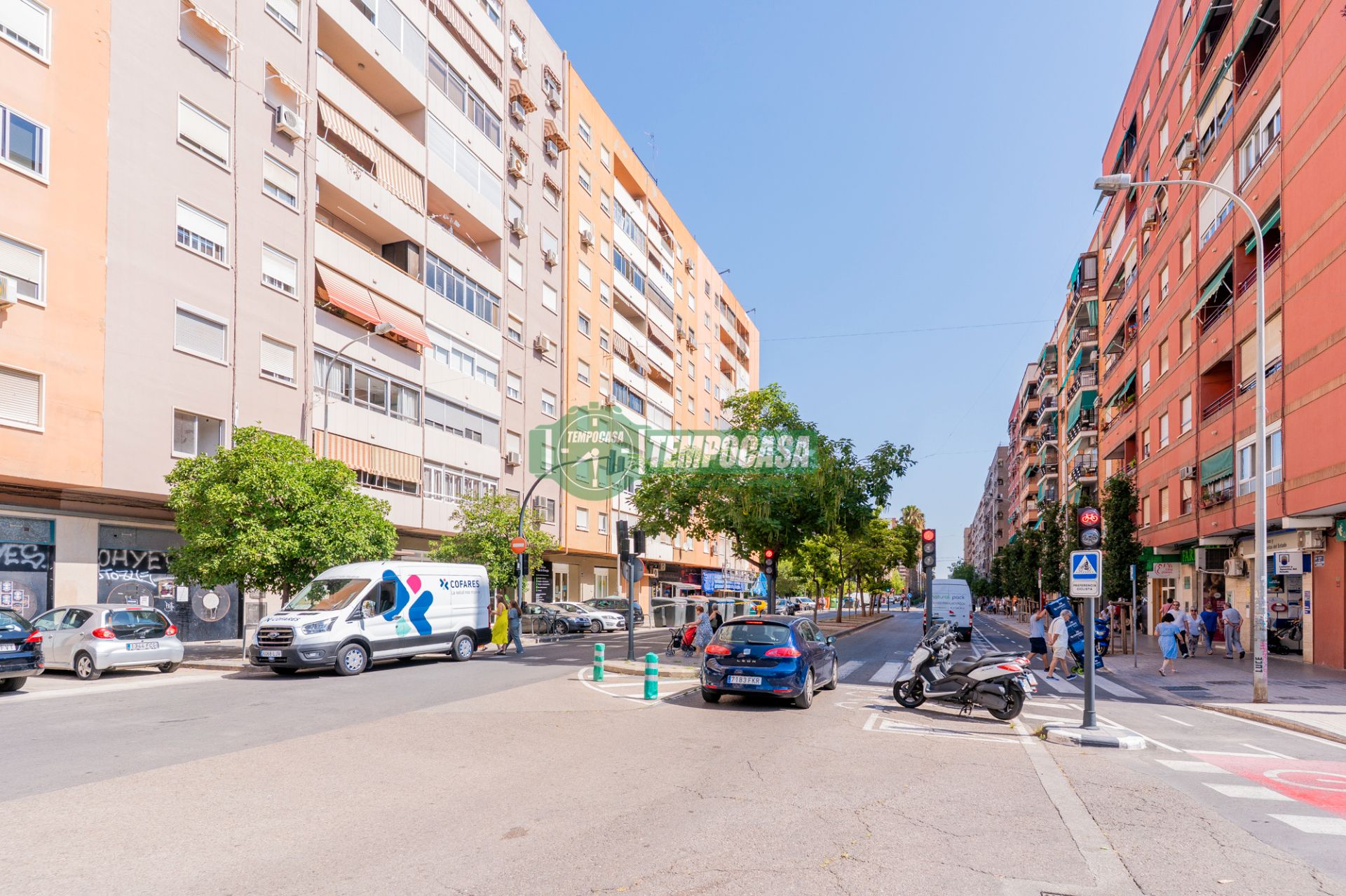 Vista exterior de Pis en venda en  Valencia Capital amb Aire condicionat i Balcó