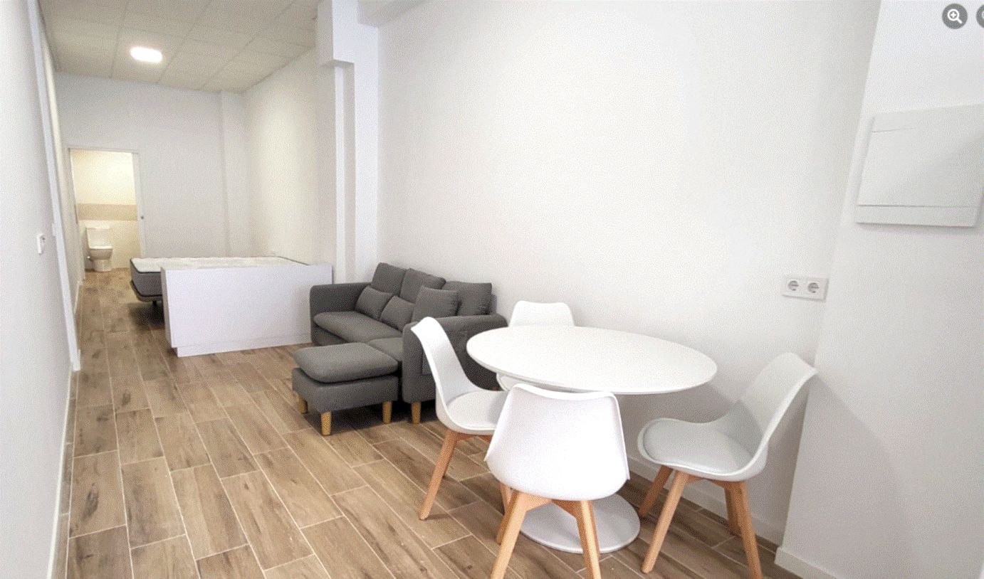 Living room of Planta baja for sale in  Valencia Capital  with Air Conditioner, Heating and Furnished