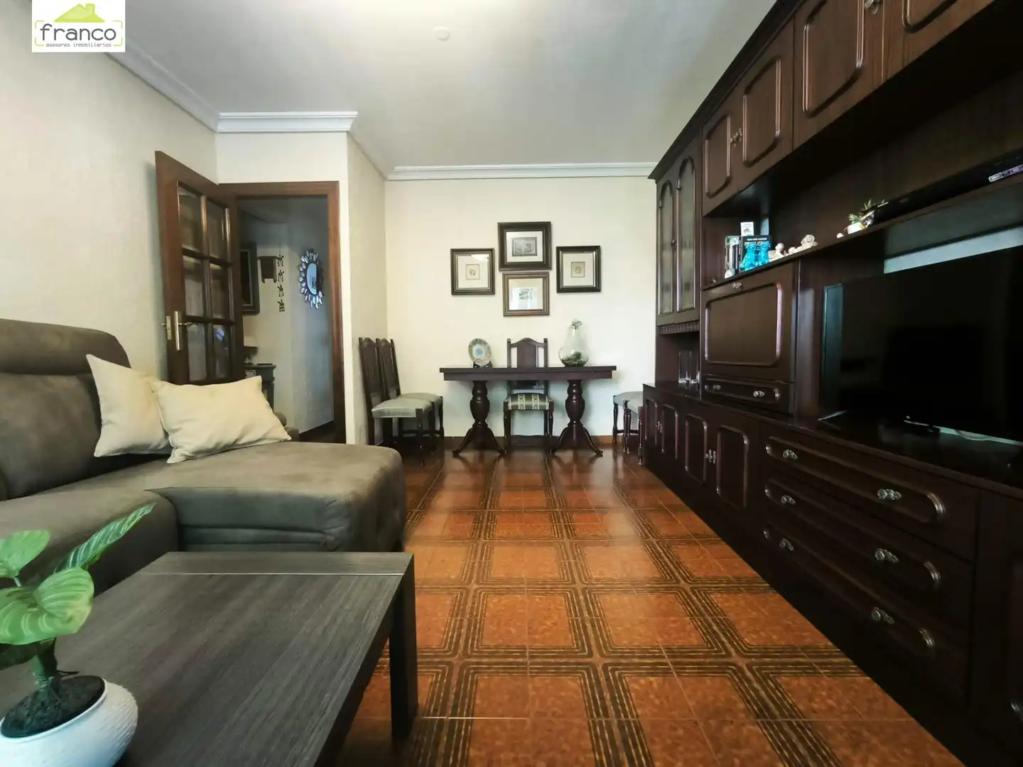Sala de estar de Piso en venta en Murcia con Calefacción y Amueblado