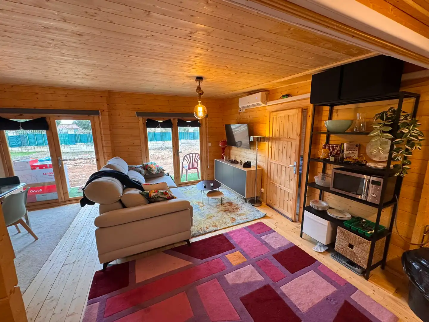 Sala de estar de Casa o chalet en venta en Lerma con Aire acondicionado, Calefacción y Jardín privado