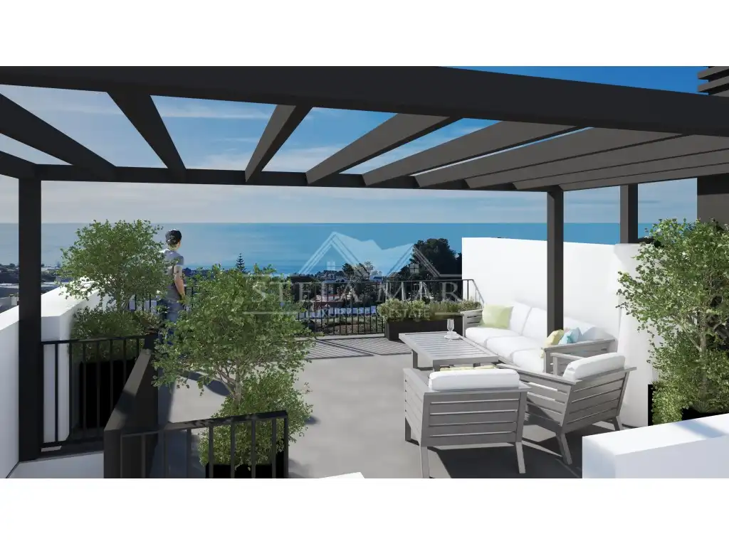 Terraza de Casa o chalet en venta en Nerja