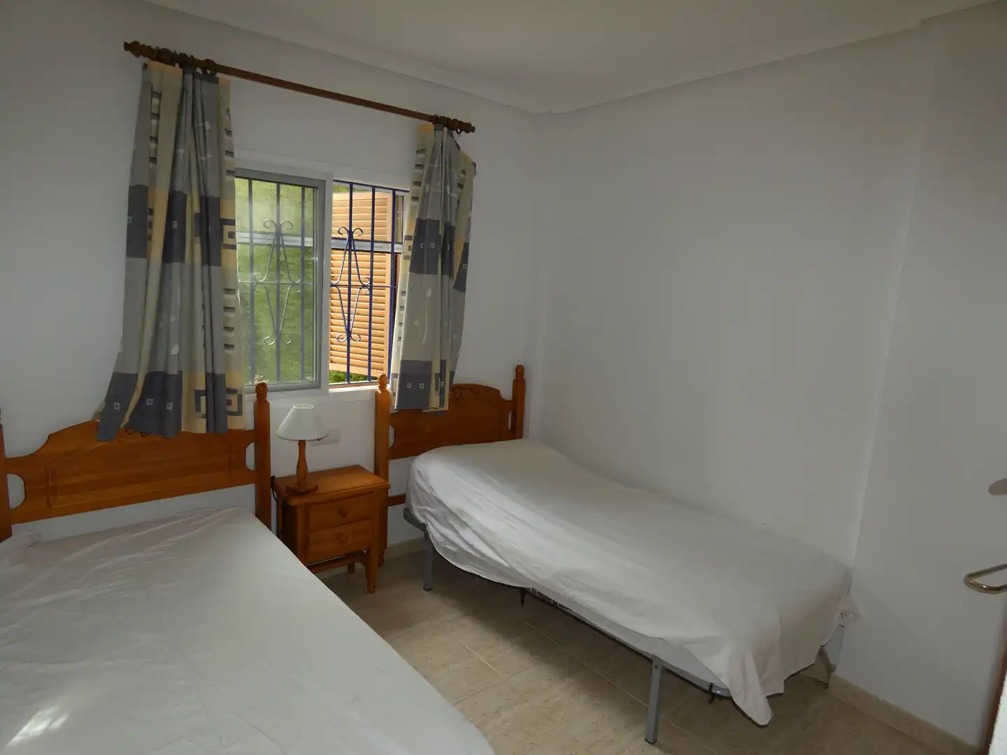 Schlafzimmer von Einfamilien-Reihenhaus zur Miete in Vera mit Klimaanlage, Heizung und Privatgarten