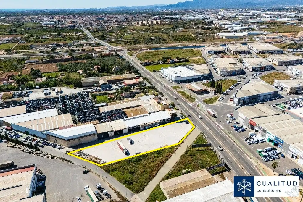 Außenansicht von Fabrik Grundstücke zur Miete in Castellón de la Plana / Castelló de la Plana