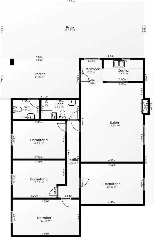 Maison avec piscine à vendre à Diseminado Almodovar Poligono 62, parcela 206, imagen 51