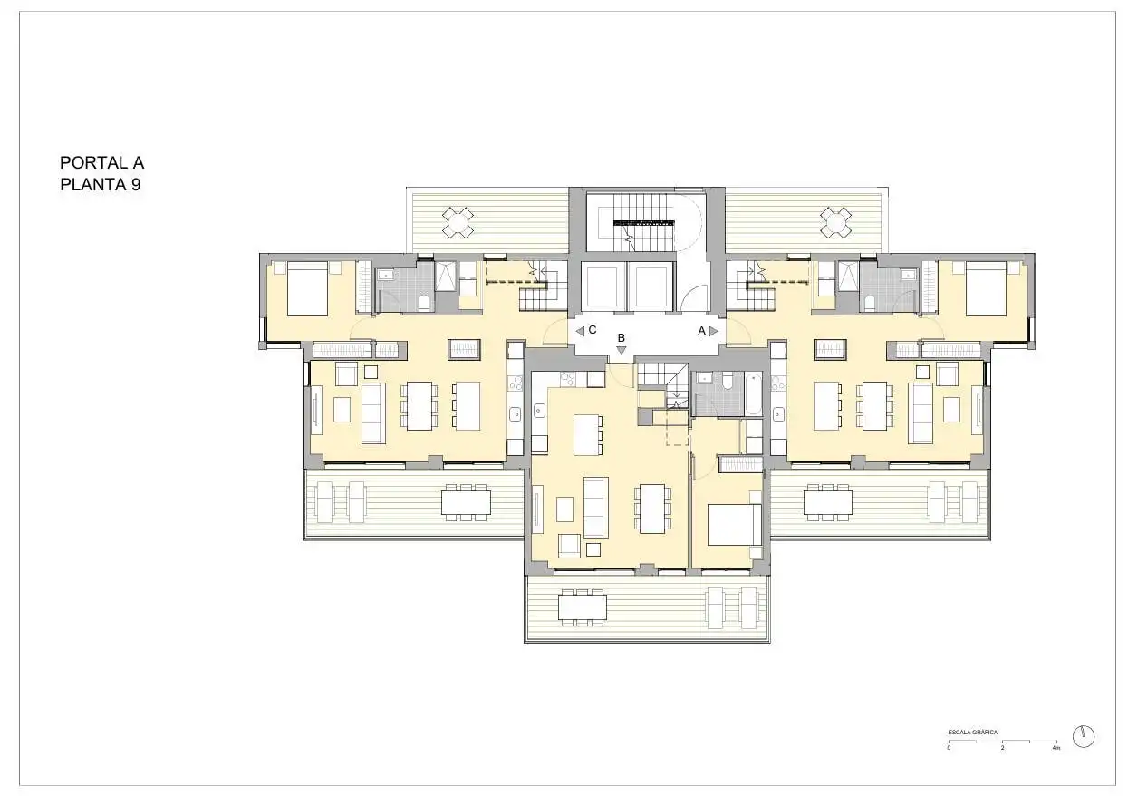 Apartment with terrace for sale in Zona Levante - Playa Fossa, imagen 18