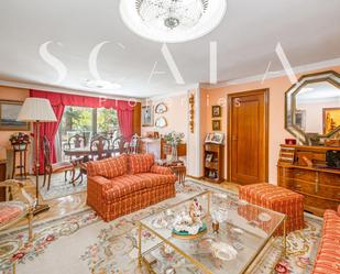 Living room of Flat for sale in  Madrid Capital  with Air Conditioner and Terrace