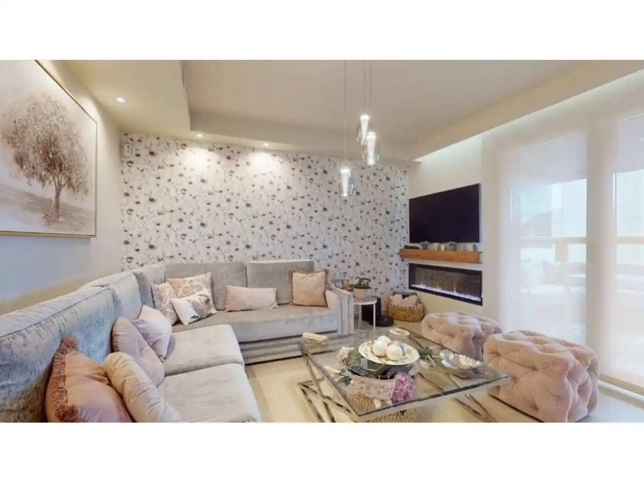 Wohnzimmer von Wohnung zum Verkauf in Boadilla del Monte mit Heizung, Terrasse und Abstellraum