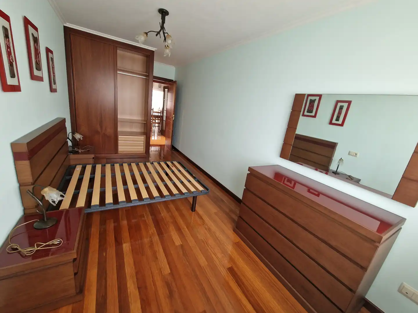Bedroom of Flat for rent in Narón  with Heating, Terrace and Storage room