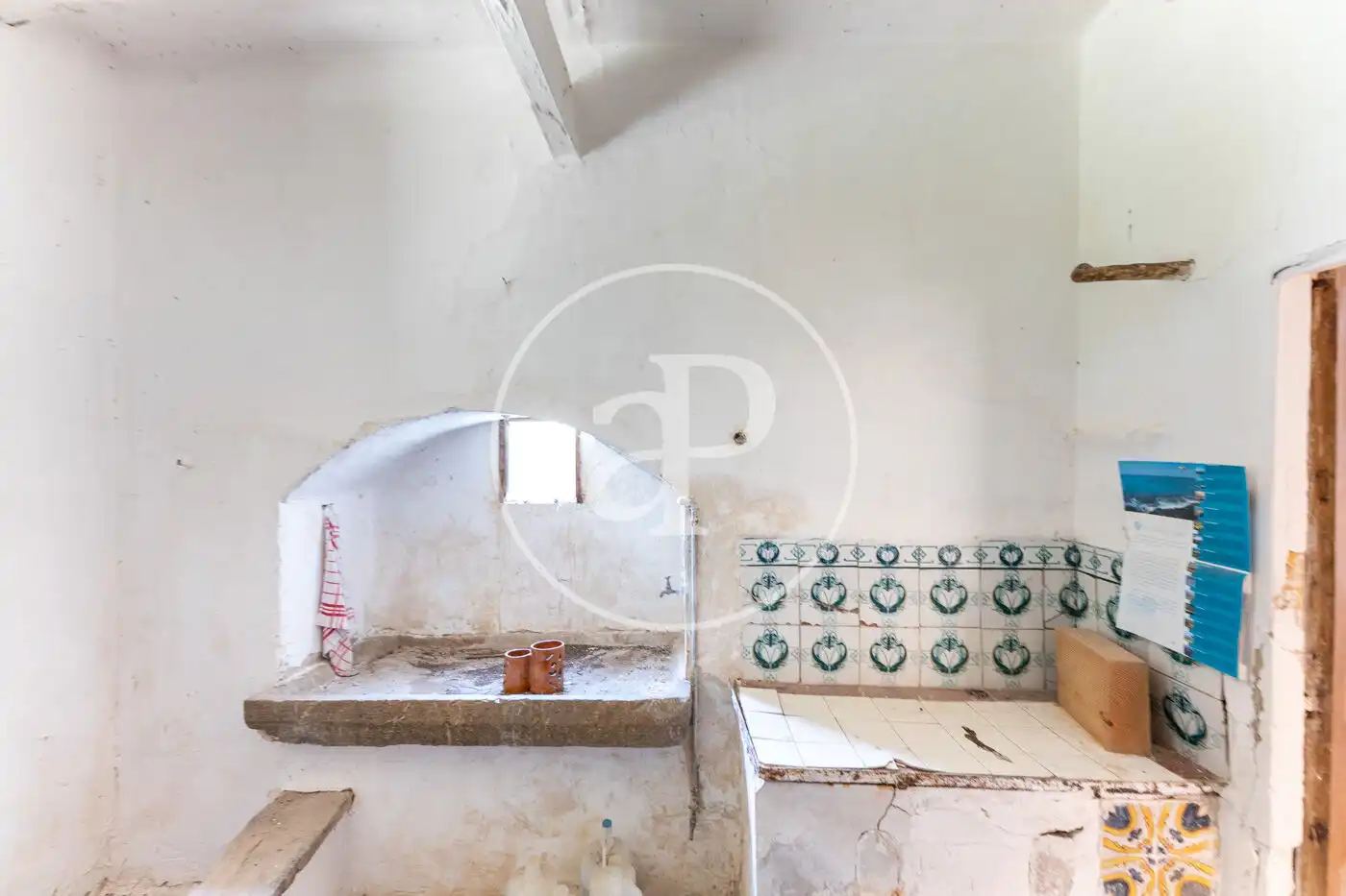 Cocina de Finca rústica en venta en Archena con Calefacción, Jardín privado y Terraza