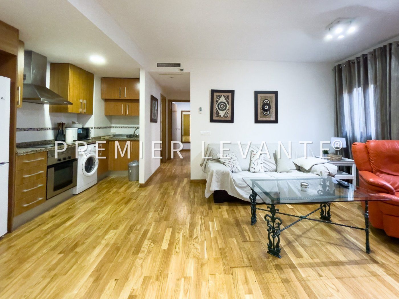 Bedroom of Flat to rent in Alicante / Alacant  with Air Conditioner, Heating and Parquet flooring