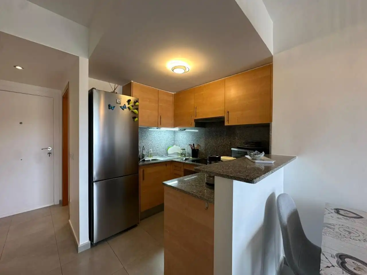 Cocina de Apartamento en venta en Roses con Aire acondicionado, Calefacción y Terraza