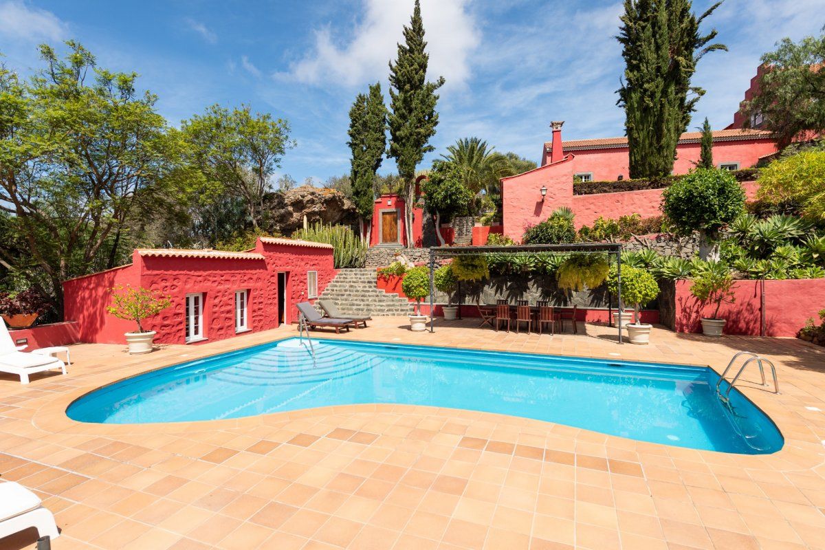 Exterior view of Country house for sale in Santa Brígida  with Air Conditioner, Heating and Private garden