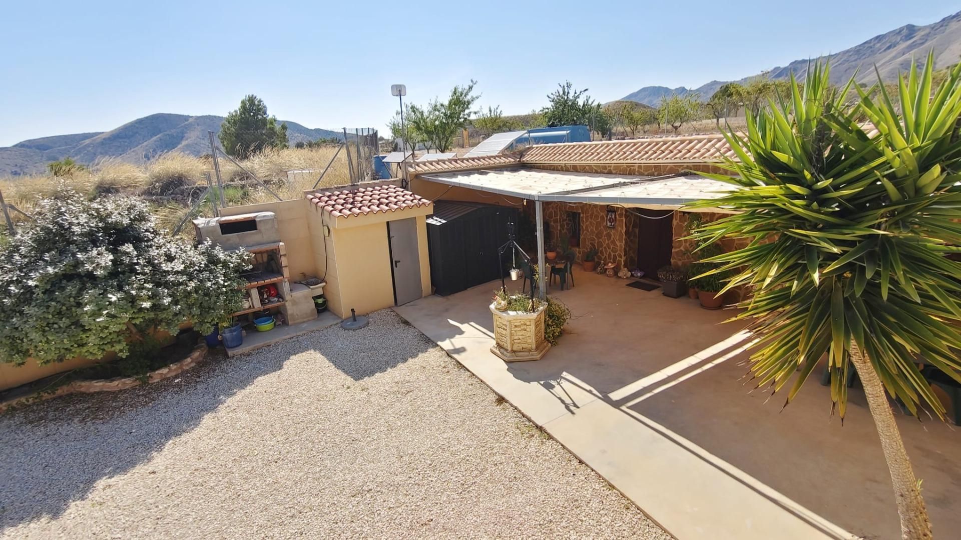 Garden of Country house for sale in Hondón de las Nieves / El Fondó de les Neus  with Heating, Private garden and Storage room