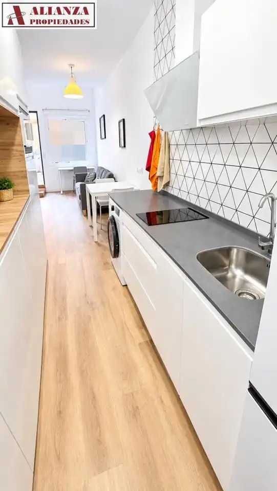 Kitchen of Study for rent in Málaga  with Air Conditioner