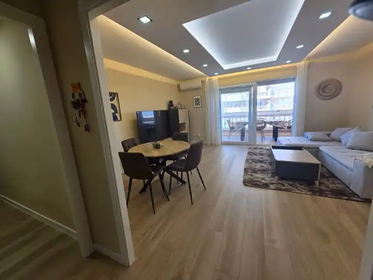 Living room of Flat for sale in La Manga del Mar Menor  with Furnished, Alarm and Community pool