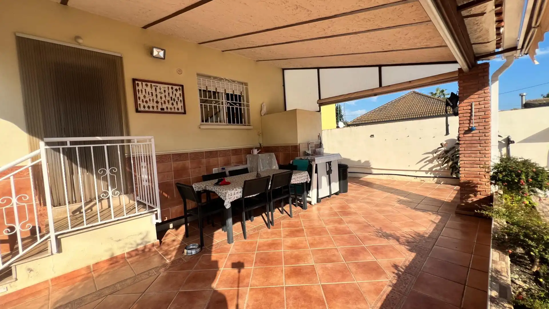 Terrassa de Casa o xalet en venda en Castellón de la Plana / Castelló de la Plana amb Aire condicionat, Jardí privat i Terrassa
