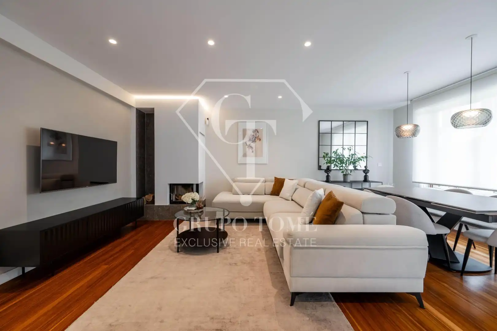 Sala de estar de Casa adosada en venta en Donostia - San Sebastián  con Calefacción, Jardín privado y Terraza