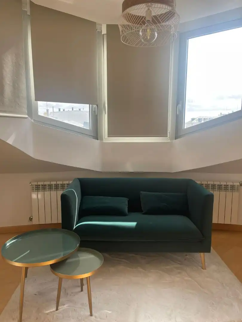 Sala de estar de Piso de alquiler en Lugo con Amueblado