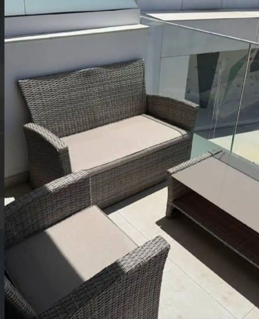 Terrasse von Wohnungen zur Miete in Estepona mit Klimaanlage, Terrasse und Abstellraum