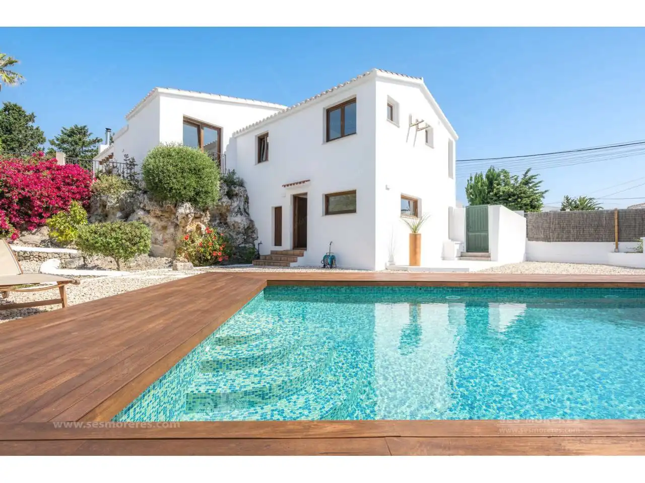 Piscina de Casa o chalet en venta en Es Castell con Calefacción, Jardín privado y Terraza