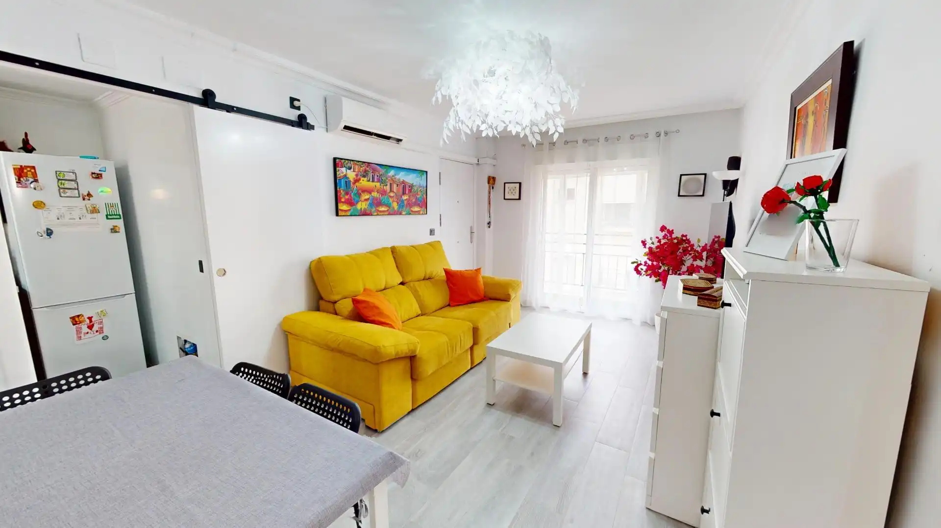 Sala de estar de Piso en venta en Alcalá de Guadaira con Aire acondicionado, Calefacción y Terraza