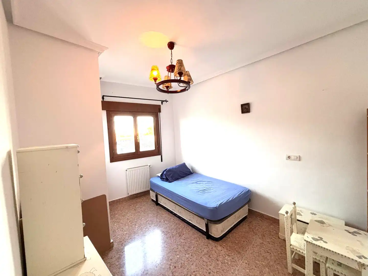 Schlafzimmer von Wohnung zum Verkauf in Mérida mit Heizung, Terrasse und Möbliert