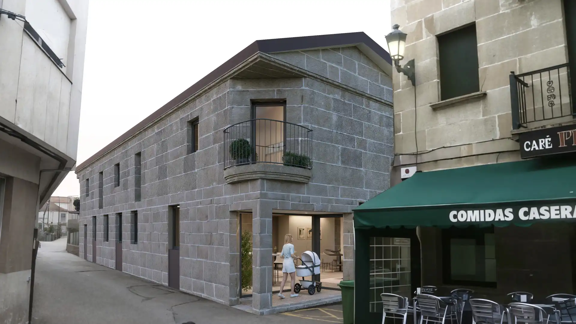 Außenansicht von Gebäude zum Verkauf in Baiona