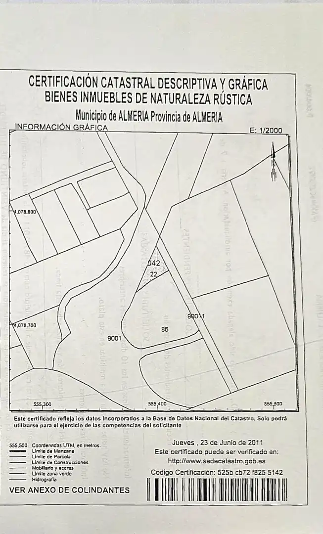 Terreno en venta en Almería
