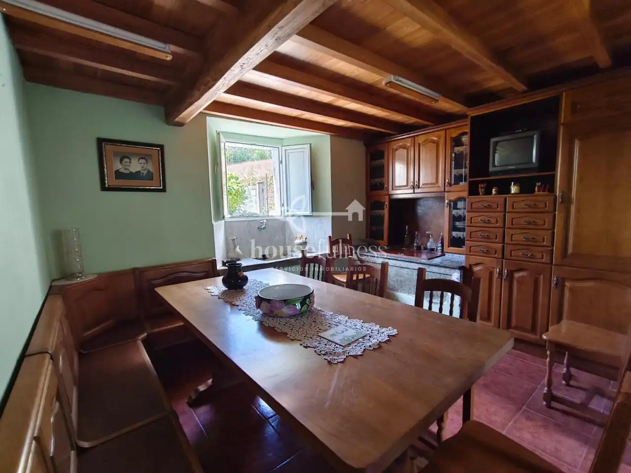Kitchen of Houses for sale in San Sadurniño  with Heating and Private garden