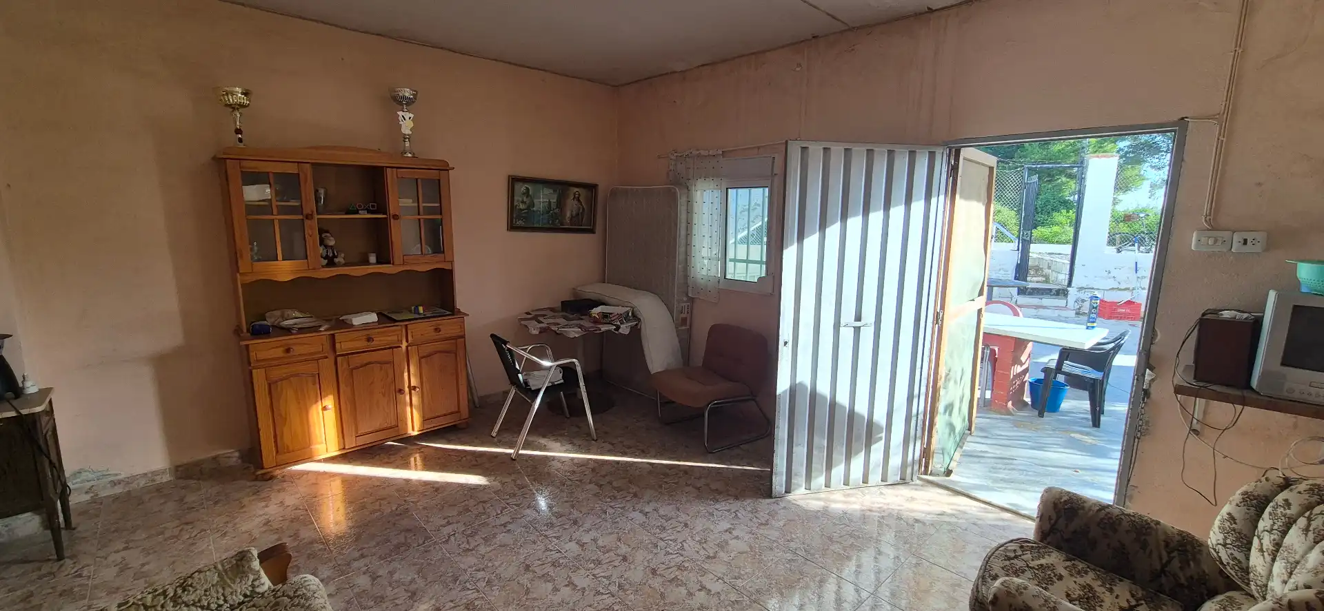 Sala de estar de Finca rústica en venta en Favara con Jardín privado, Terraza y Piscina