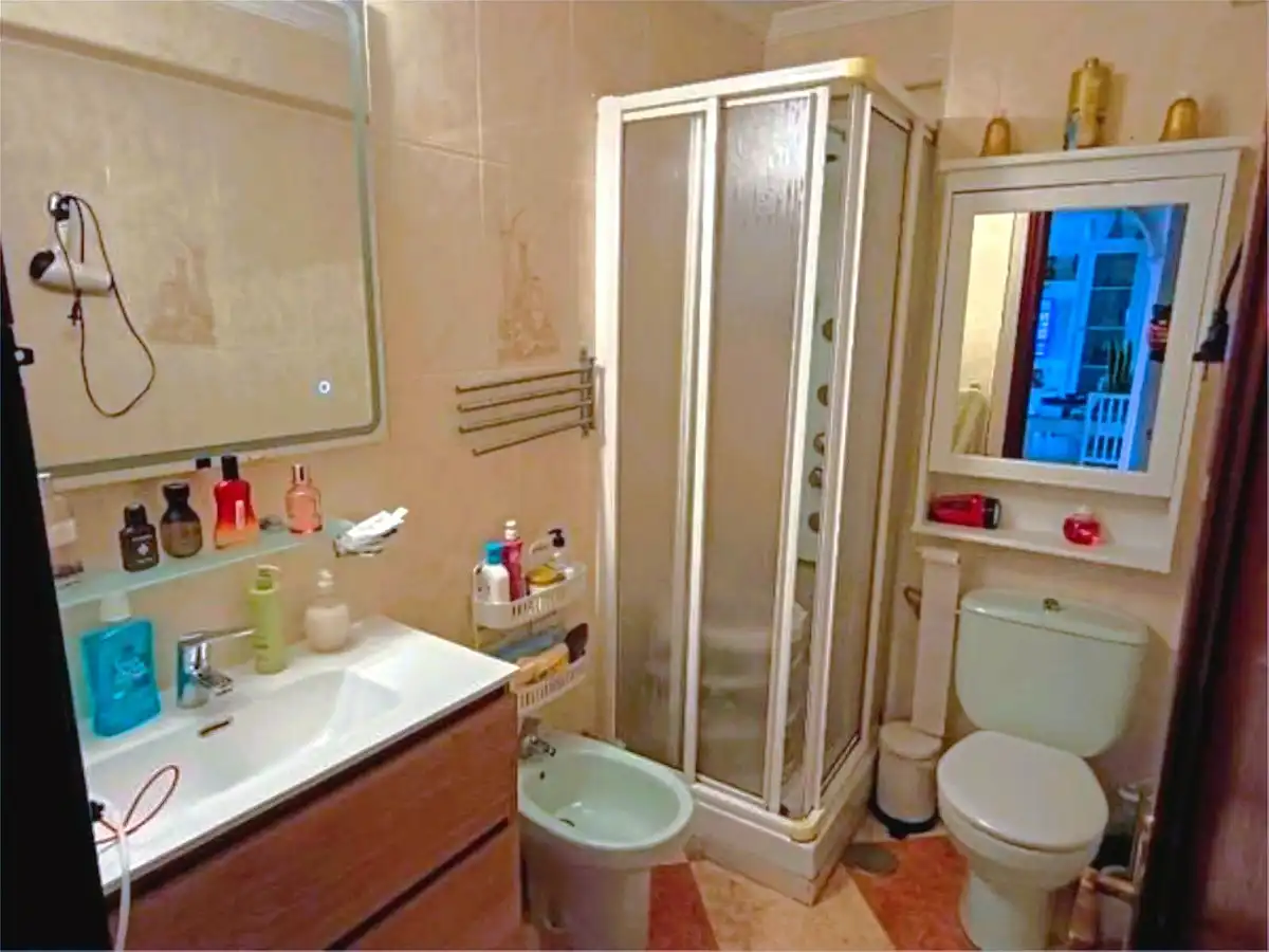 Baño de Apartamento en venta en Málaga