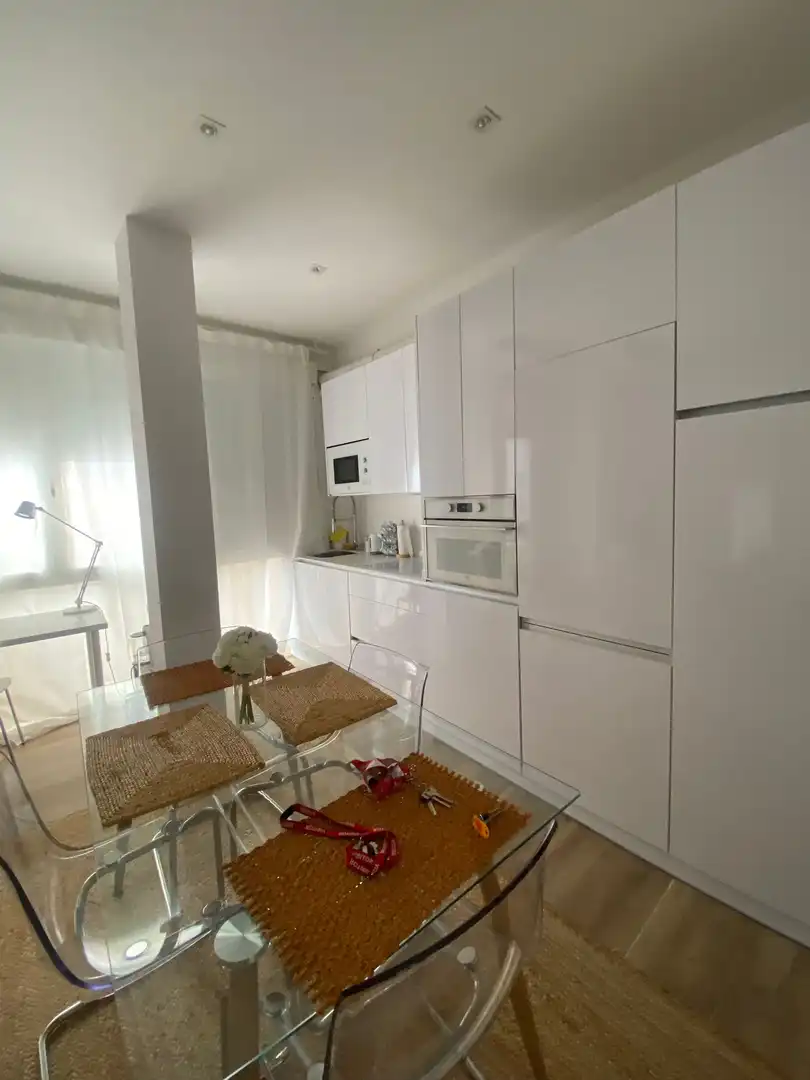 Cocina de Piso de alquiler en Madrid con Calefacción