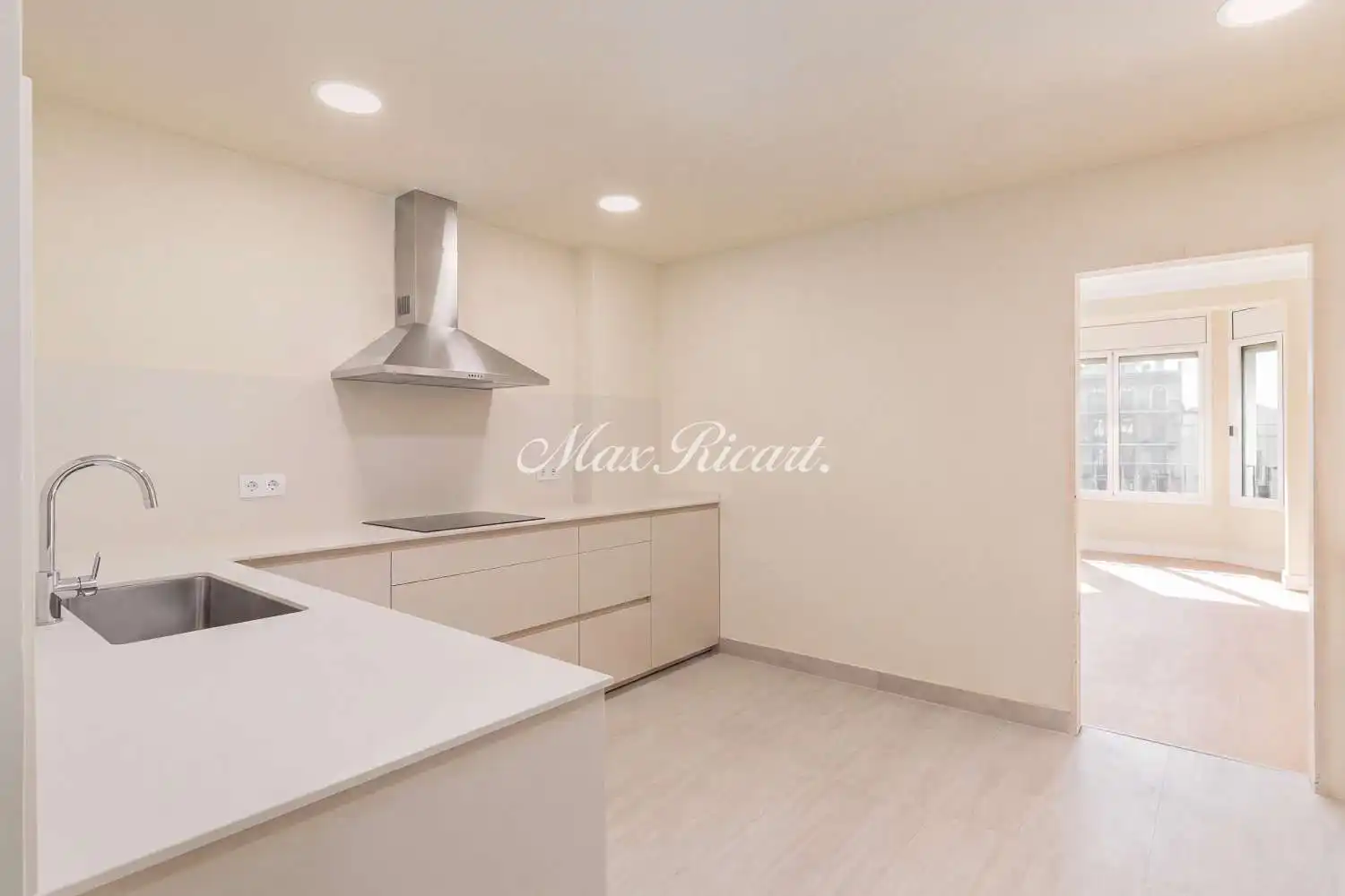 Kitchen of Flat for rent in Barcelona  with Air Conditioner, Heating and Terrace