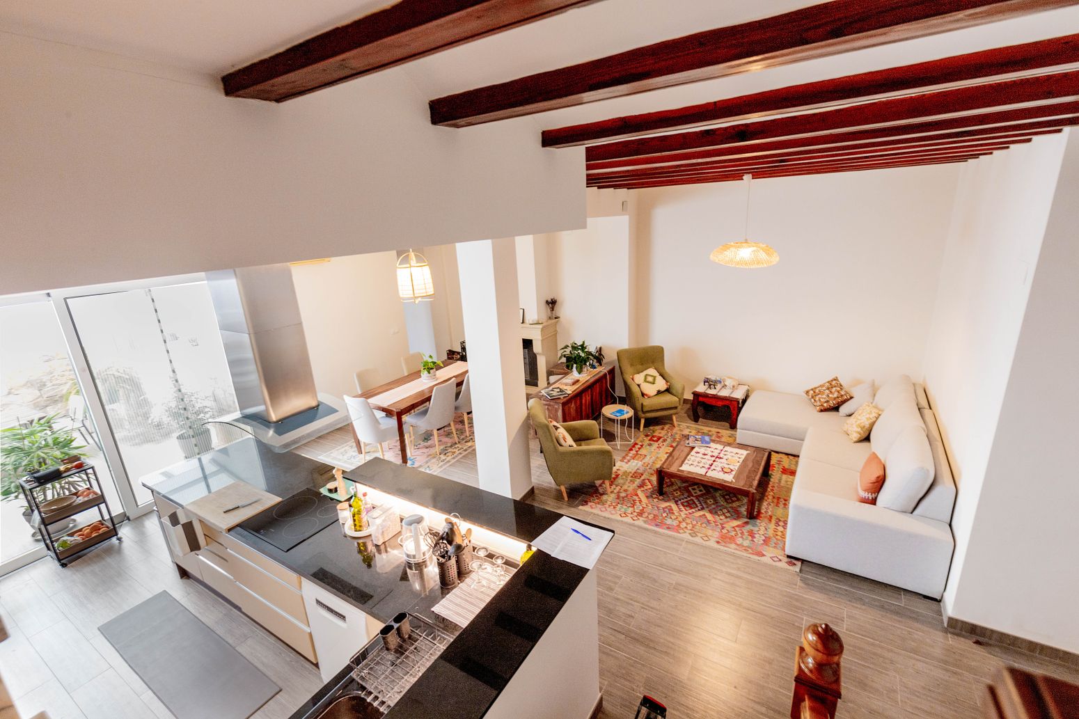 Sala d'estar de Casa o xalet en venda en Xeresa amb Aire condicionat, Calefacció i Terrassa