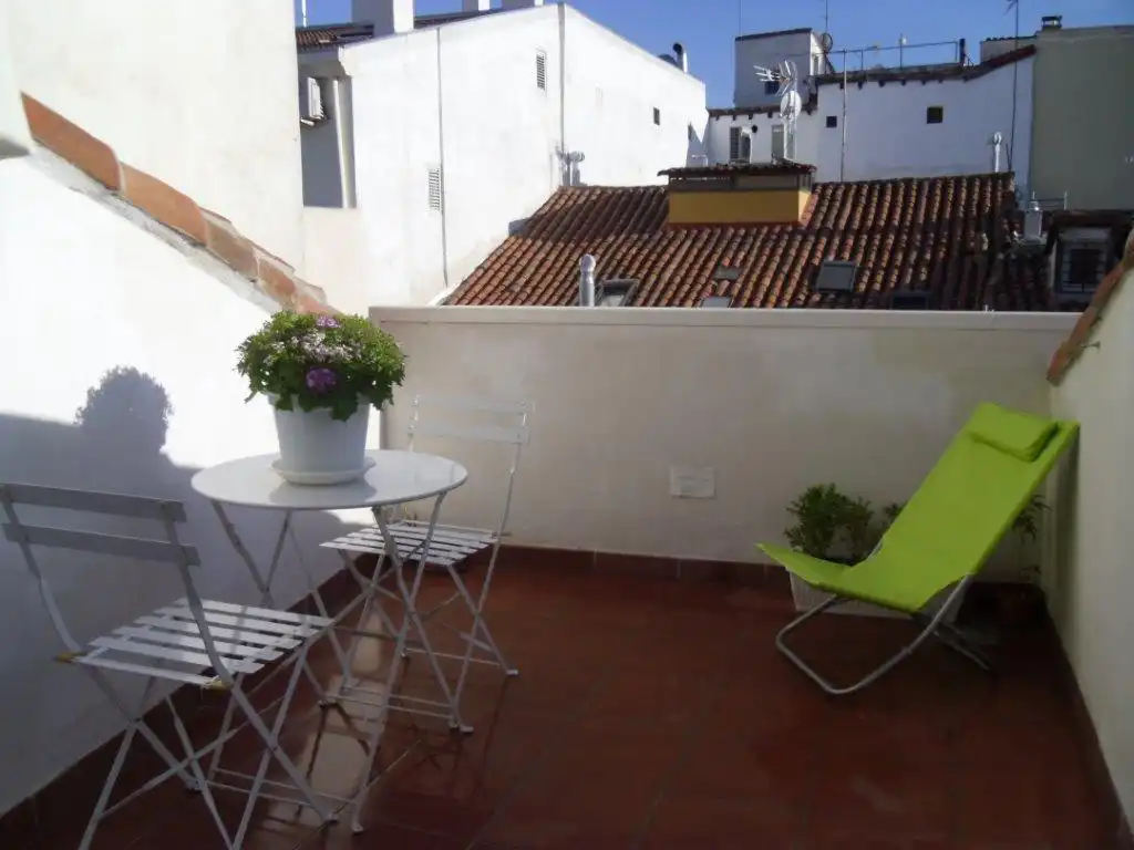 Terraza de Ático de alquiler en Madrid con Aire acondicionado, Calefacción y Terraza