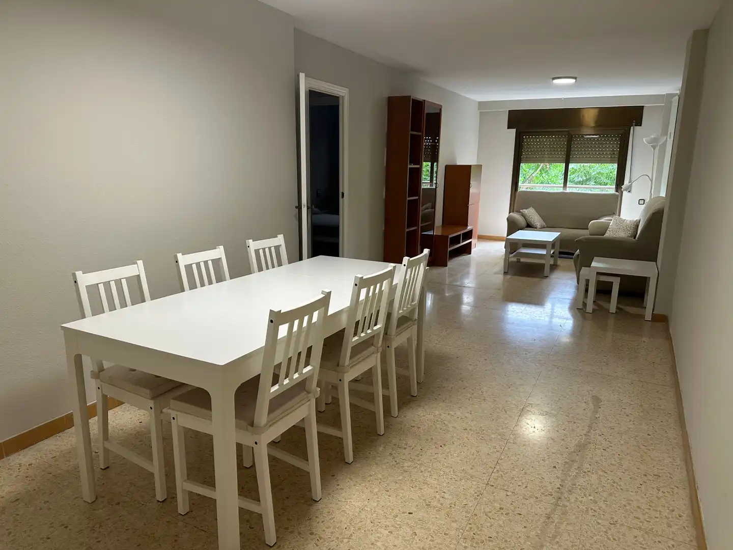 Dining room of Flat for rent in  Lleida Capital  with Heating, Furnished and Oven