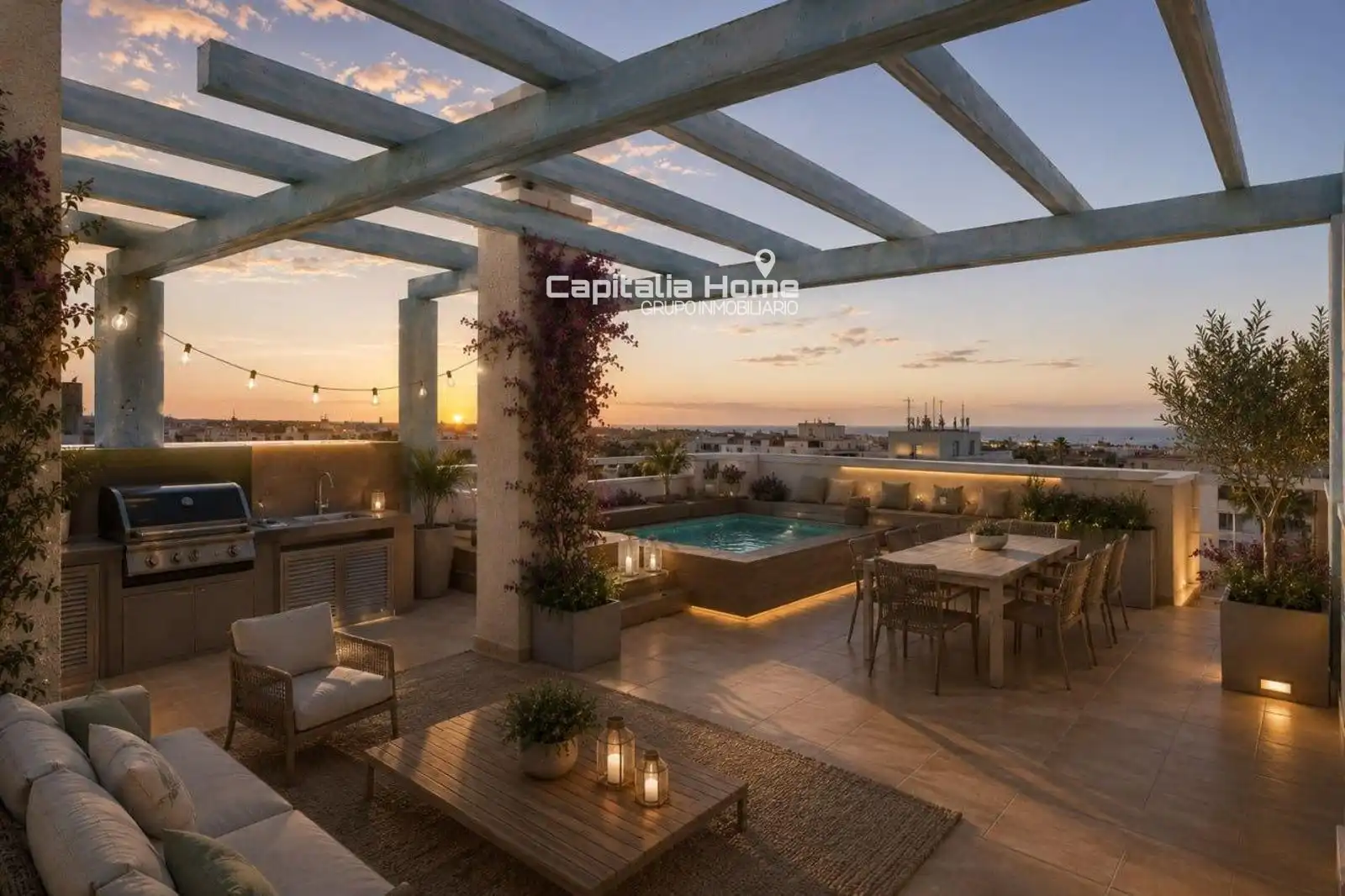Terraza de Ático en venta en Orihuela con Aire acondicionado, Calefacción y Terraza