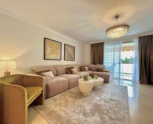 Sala d'estar de Apartament en venda en Calvià amb Aire condicionat, Moblat i Piscina comunitària