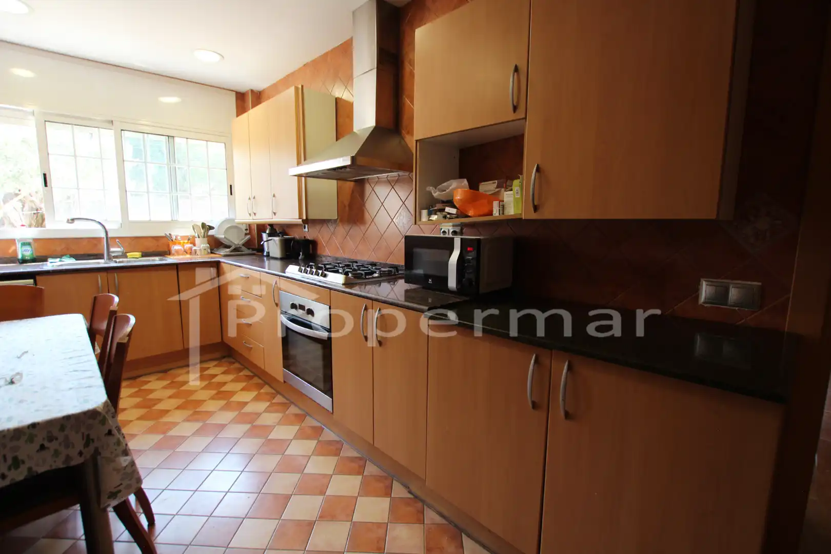 Cocina de Casa o chalet en venta en Sant Antoni de Vilamajor con Aire acondicionado, Calefacción y Jardín privado