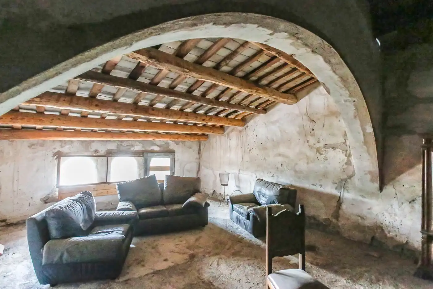 Sala d'estar de Finca rústica en venda en Cardedeu