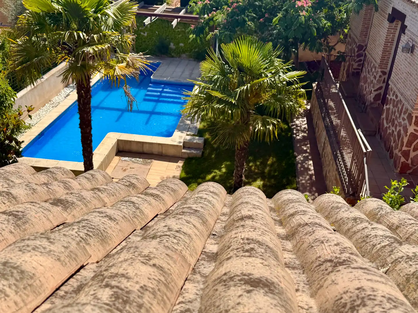 Piscina de Casa o chalet en venta en Toledo con Aire acondicionado, Calefacción y Jardín privado