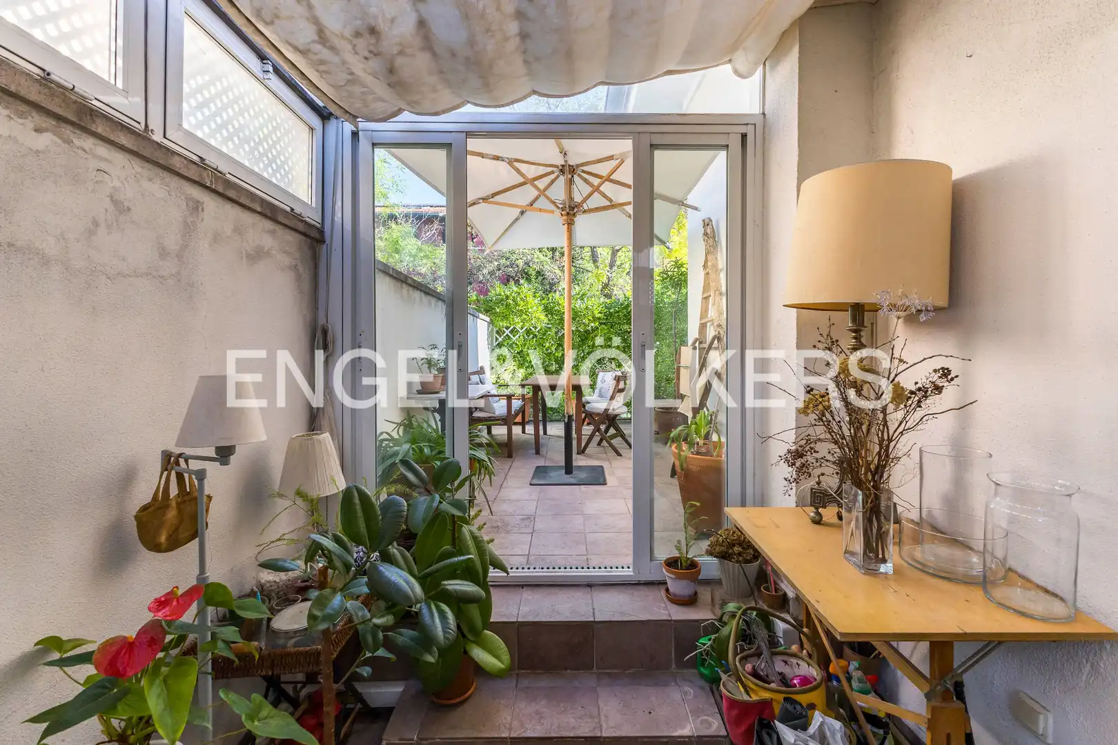 Terrassa de Casa o xalet en venda en Chamartín