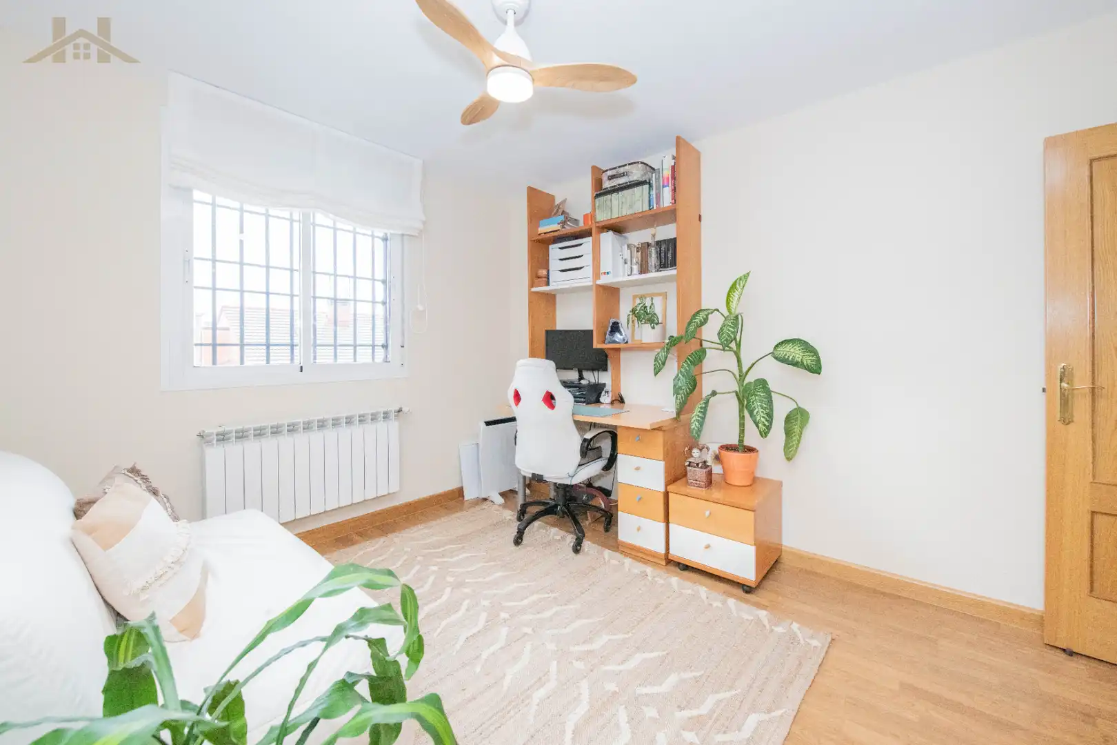 Bedroom of Houses for sale in Móstoles  with Heating, Private garden and Parquet flooring