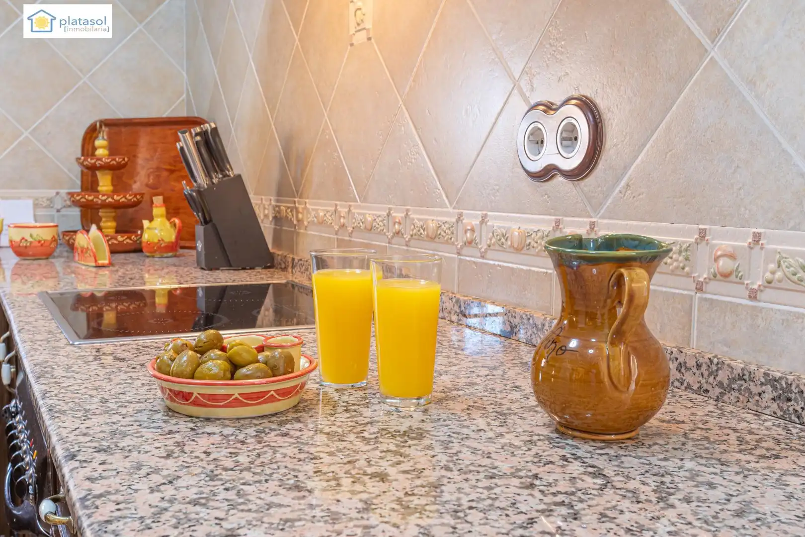 Cocina de Finca rústica en venta en Chucena con Aire acondicionado, Calefacción y Jardín privado
