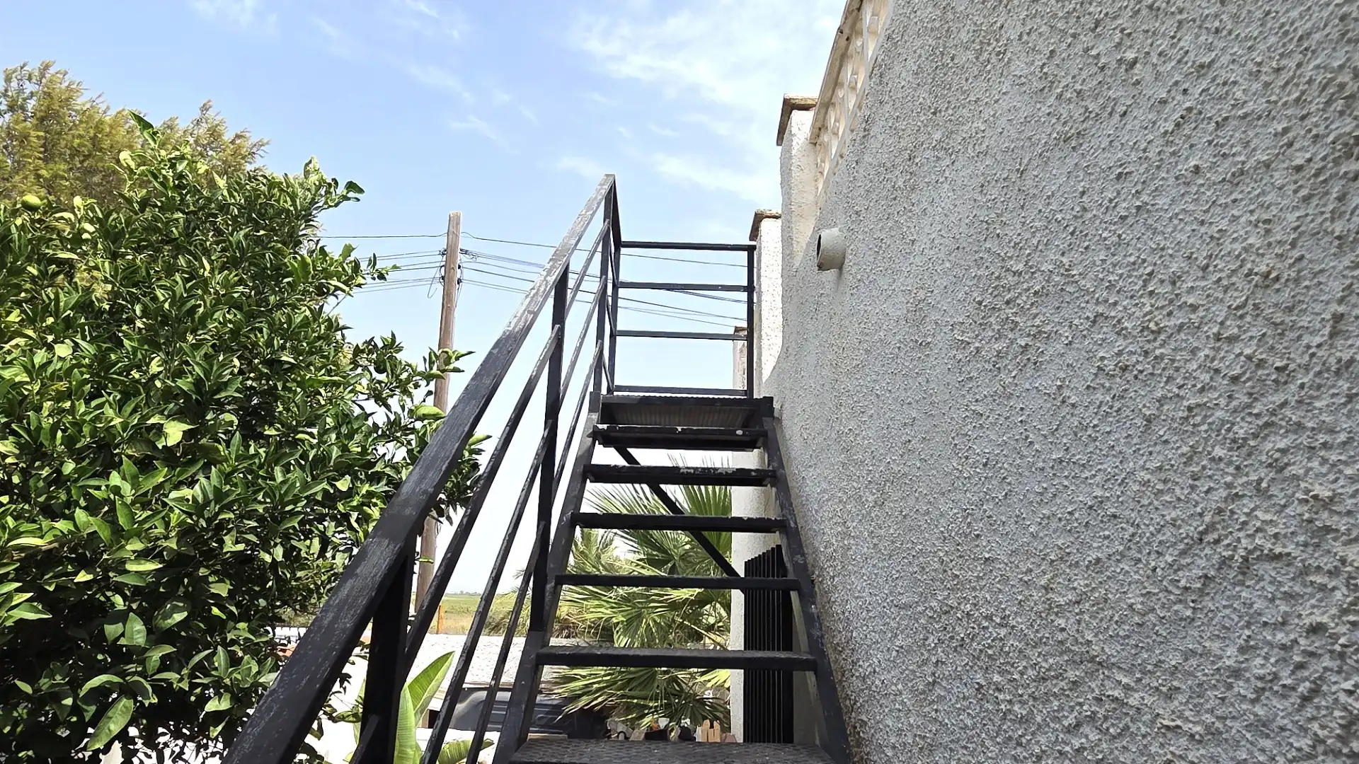 Terrassa de Casa o xalet en venda en Cartagena amb Aire condicionat, Jardí privat i Terrassa