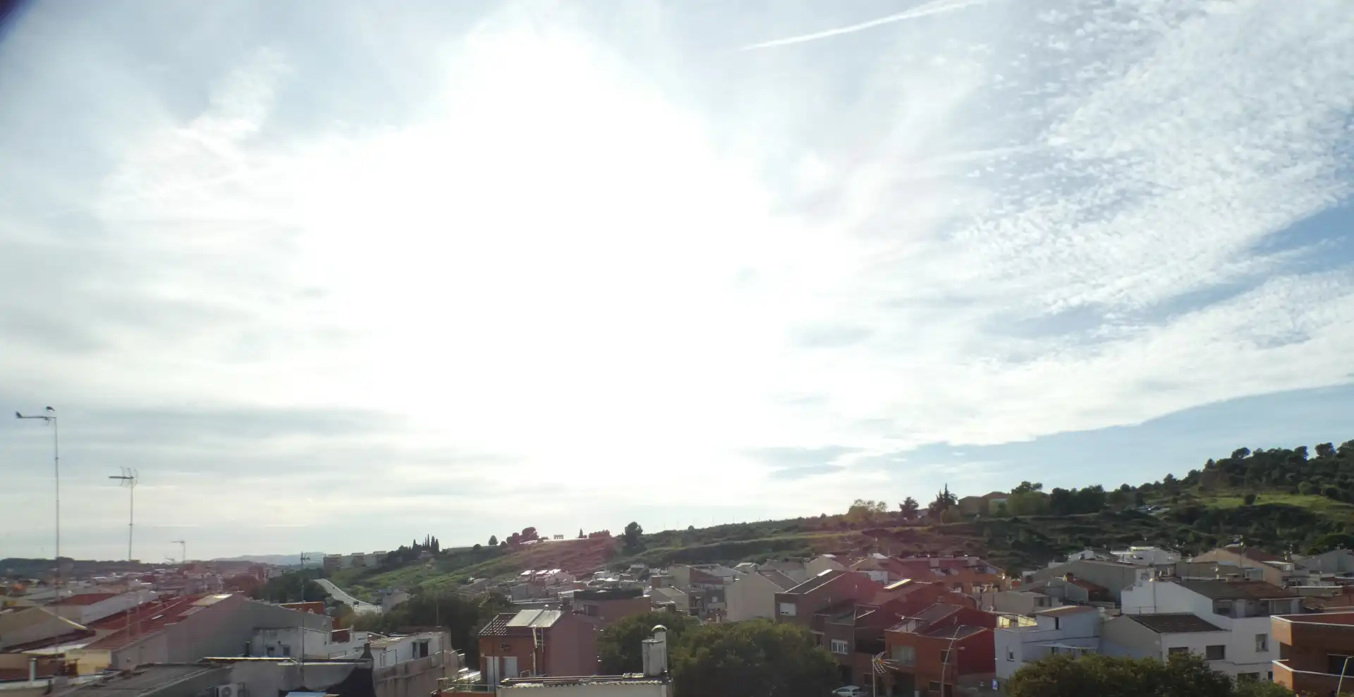 Vista exterior de Piso en venta en Terrassa con Aire acondicionado, Calefacción y Terraza