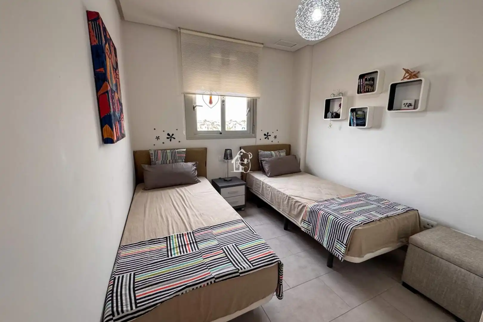 Bedroom of Apartments for rent in Orihuela  with Air Conditioner, Terrace and Swimming Pool